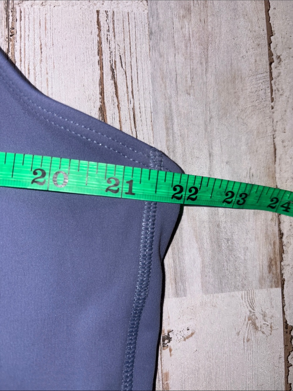 Old Navy Powersoft Sports Bra High-Neck Crisscross - Slate Blue Plus Size 3X - Picture 5 of 11